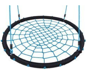 SKYFLYER Houpačka - hnízdo 120 cm SP0656 - Modrá