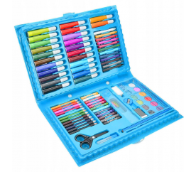 Aga4Kids Kreativní výtvarná sada 86 ks Modrá