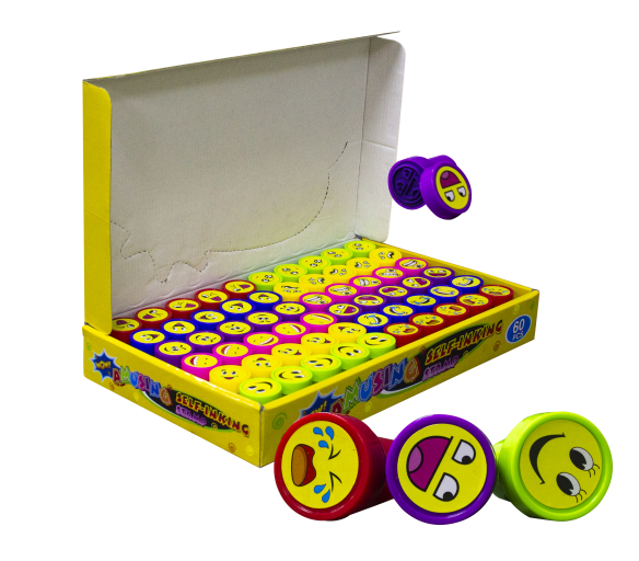 Aga4Kids Dětská samobarvící razítka 60 ks