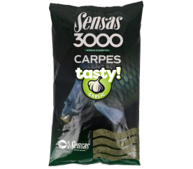 Sensas Krmítková směs 3000 Carp Tasty Garlic 1kg