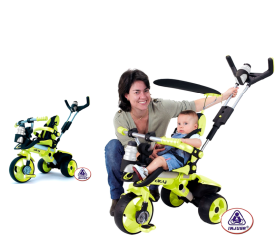 Injusa Tříkolka CITY Green