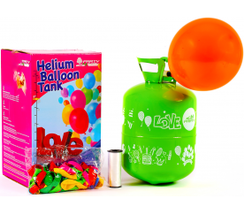 Aga4Kids Helium do balónků PARTY 50 MIX Green/Blue