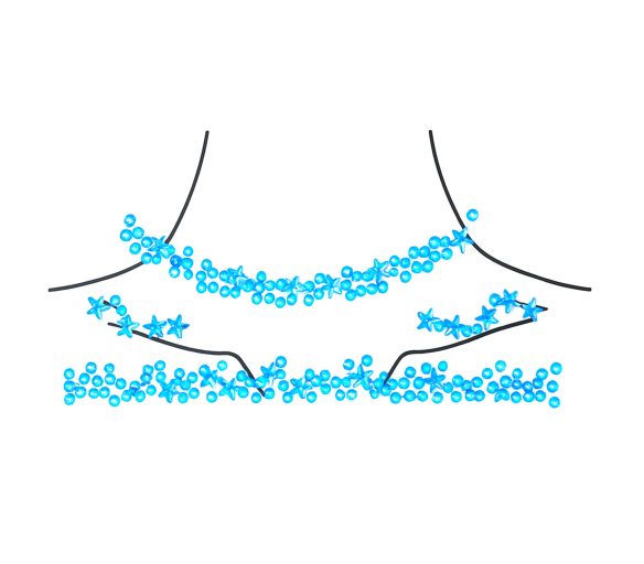Aga4Kids Samolepící kamínky DS8114MB