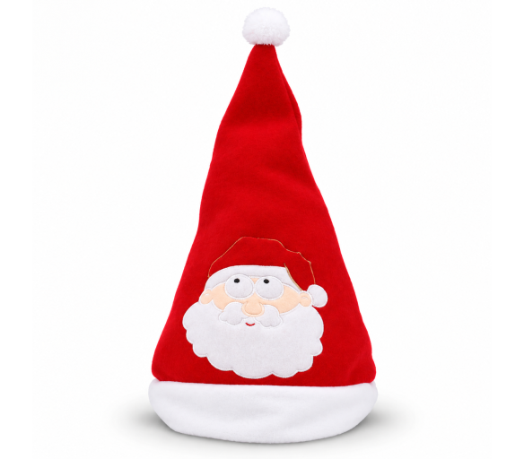 Aga Vánoční čepice Santa s červenou čepicí