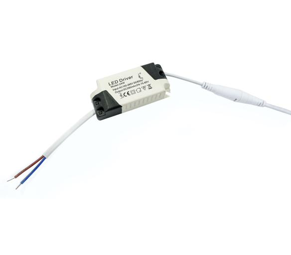 LED panel ECOplanet - čtvercový přisazený - černý - 24W - 230V - 1900Lm - neutrální bílá