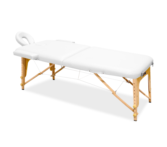 Aga Dřevěné masážní lehátko MR5150 Bílé