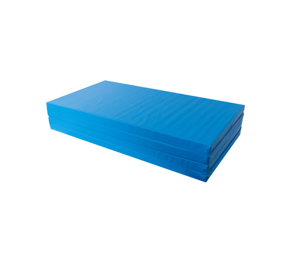 Aga Skládací žíněnka 240x120x5 cm Modrá