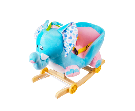 Aga4Kids Houpací Sloník Modrý