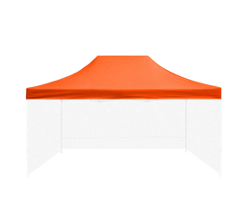 Aga Střecha k prodejnímu stánku 3x4,5m Oranžová