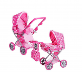 Doris Kočárek pro panenky 9346 Pink 1