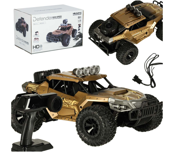 Aga RC terénní driftovací auto 20 km/h hnědé 2DZ142 - II. JAKOST