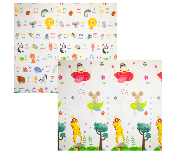 Aga4Kids Dětská skládací pěnová podložka 200x180 cm DS3013