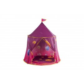 Aga4Kids Dětský hrací stan Vesmír Růžový