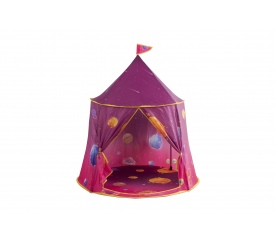 Aga4Kids Dětský hrací stan Vesmír Růžový