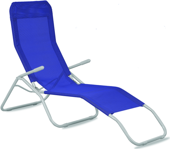 Aga Zahradní lehátko Tmavě modré 2DAZ360 - II. JAKOST