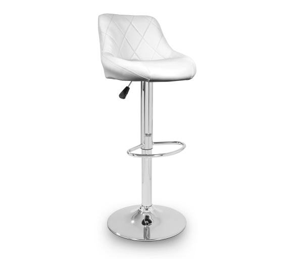 Aga Barová židle Bílá