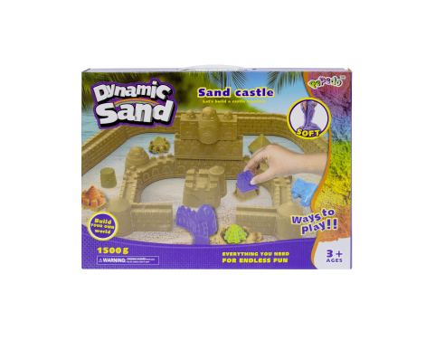 Aga4Kids Kinetický písek Zámek + formičky