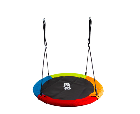 Aga Závěsný houpací kruh 110 cm Čtyřbarevný