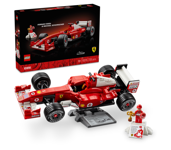 LEGO® Icons 11375 Ferrari F2004 a Michael Schumacher