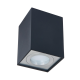 Podhledové bodové svítidlo OS201-CPA nevýklopné - čtverec - černo střibrná + patice GU10