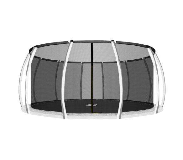 Aga Vnitřní ochranná síť 500 cm na 12 tyčí Černá síť / Černá (kruh)