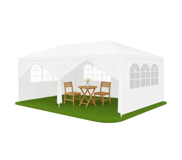 Aga Zahradní altán 3x6 m Bílý