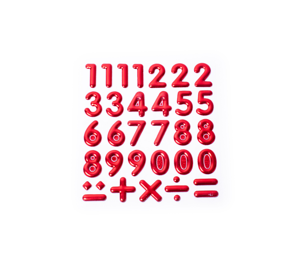 Aga4Kids Samolepící čísla DS8109CC