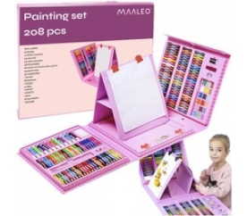 Malířská sada 208 ks v kufříku 2DZ258 - 2. JAKOST