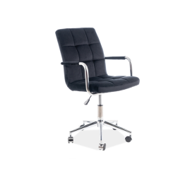 Signal Kancelářská židle Q-022 Velvet Černá 52