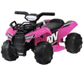 Elektrická čtyřkolka PA0256 Růžová