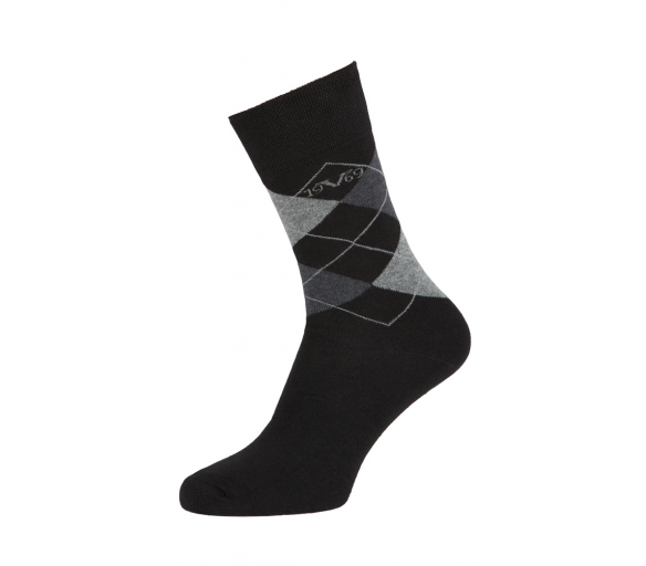 Versace 19.69 Ponožky BUSINESS 5-Pack Black-Grey (C173)