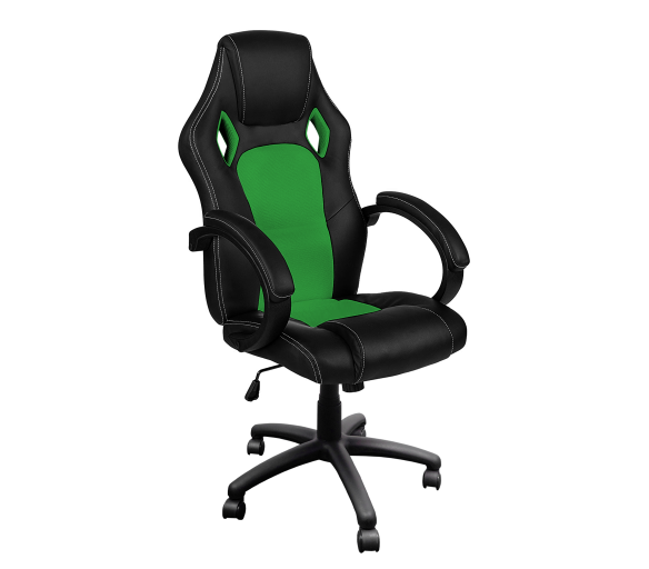 Aga Herní židle Racing MR2070 Černo - Zelená