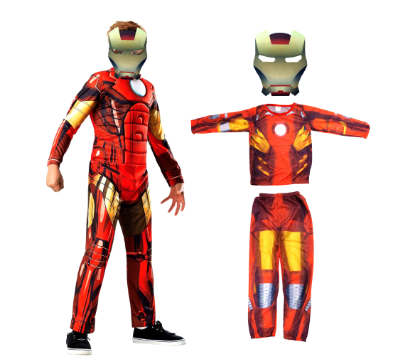 Aga4Kids Dětský kostým Iron Man M 110-120 cm