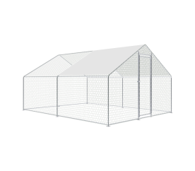 Aga Výběh pro slepice 3x4x2 m s krycí plachtou - venkovní klec pro drůbež a králíky