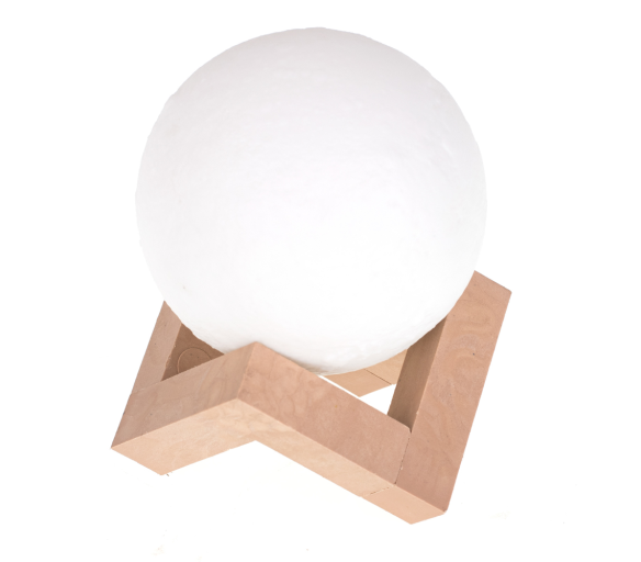 Aga Dekorativní lampa Měsíc 3D - plastová