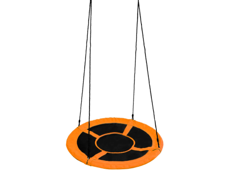 Aga Závěsný houpací kruh 90 cm Oranžový