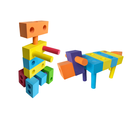 Aga4Kids Pěnové kostky 60ks