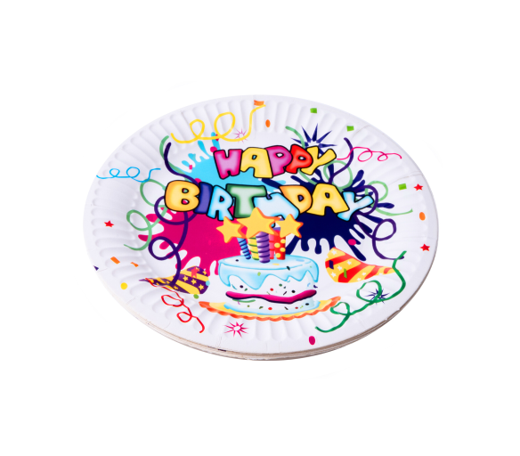 Aga4Kids Papírové talířky 23cm DS932-5 10 ks