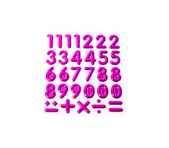 Aga4Kids Samolepící čísla DS8109FC