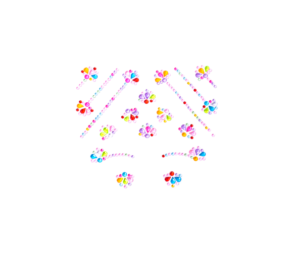 Aga4Kids Samolepící kamínky DS8108G