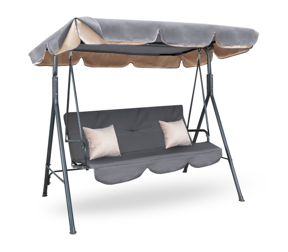 Aga Zahradní houpačka Majka Tmavě šedá - 6DAZ106 - 2. JAKOST