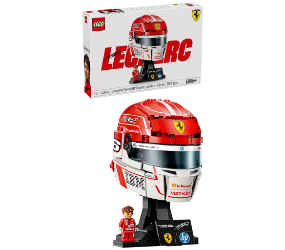 LEGO® Editions 43014 Helma Charles Leclerc ze Scuderia Ferrari HP