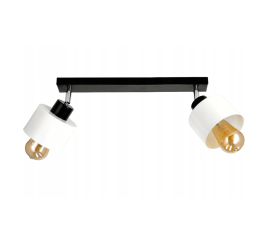 LED závěsná lampa Beam - 2xE27 - CUBE WHITE