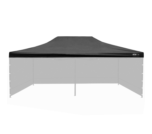 Aga Střecha k prodejnímu stánku 3x6m Černá