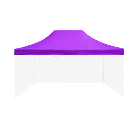 Aga Střecha k prodejnímu stánku 3x4,5m Fialová