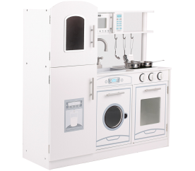 Aga4Kids Dřevěná kuchyňka AGATHA White