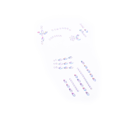 Aga4Kids Samolepící kamínky DS8113BI