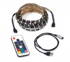 LED pásek za TV - 5V - 3m - 60LED/m - 43W - IP20 - RF17