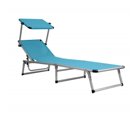 Aga Zahradní polohovací lehátko GARDEN EXCLUSIVE MC372310P Petrol