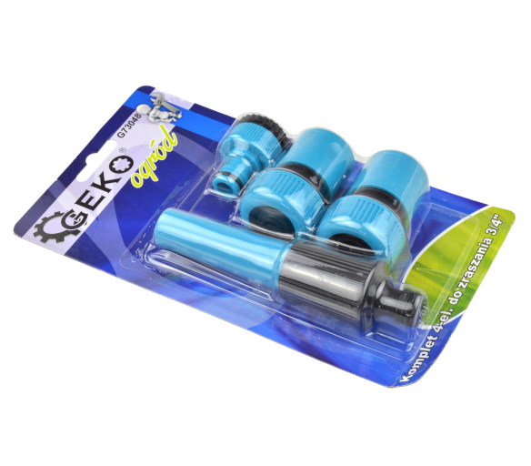 Geko Set zahradních postřikovačů 4ks, pro 3/4"